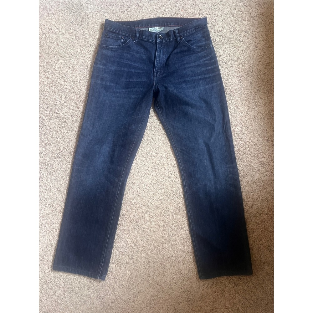 Raleigh Denim Workshop Alexander Jeans Mens 32 Dark Wash Straight Leg Indigo
